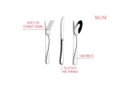 Ver imagem 4 de Jogo de Garfo de Mesa Brinox Bulevard 12 Peças 208 x 2,5 mm Aço Inox