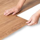 Ver imagem 4 de Piso Vinílico Clicado Régua Spc 5mm c/Manta Clf Aqualux Laranja/Marfim Quality Floor