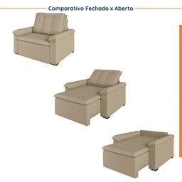 Poltrona Retrátil Palmeira CabeCasa MadeiraMadeira - 5