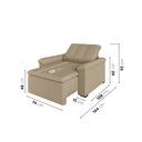 Ver imagem 3 de Poltrona Retrátil Palmeira CabeCasa MadeiraOriginals