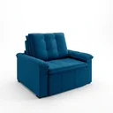 Ver imagem 3 de Poltrona Retrátil Palmeira CabeCasa MadeiraOriginals Azul