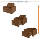 Ver imagem 6 de Poltrona Retrátil Palmeira CabeCasa MadeiraOriginals Marrom