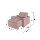 Ver imagem 3 de Poltrona Retrátil Palmeira CabeCasa MadeiraOriginals