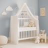 Berço Bedside Doce Encanto Infantil Moises com Colchão e Grade Móvel - 2