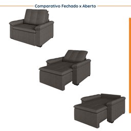 Poltrona Retrátil Palmeira Cabecasa Madeiramadeira - 5