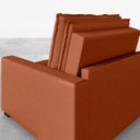 Ver mais imagens de Poltrona Retrátil com Braço Reto Palmeira CabeCasa MadeiraOriginals Laranja Terracota