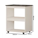 Ver imagem 4 de Armário de Cozinha para Cooktop São Paulo Branco - Panorama Móveis