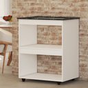 Ver imagem 2 de Armário de Cozinha para Cooktop São Paulo Branco - Panorama Móveis