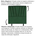 Ver imagem 5 de Cabeceira Estofada Cama Casal Queen Size 160 Cm Ariel Suede:verde