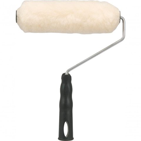 Rolo P/ Pintura Lã de Carneiro 15cm C/ Suporte Vd958 Vonder
