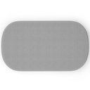 Ver imagem 6 de Puff Decorativo Orgânico para Living Quarto 100cm Doha W01 Bouclê Cinza - Lyam Decor