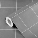 Ver imagem 1 de Adesivo Vinilico Lavavel para Piso Texturizado Quadrado Cinza