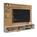 Ver imagem 3 de Painel Para Tv Até 60" Dj Móveis Cor Carvalho Nobre/griz