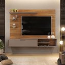 Ver imagem 1 de Painel Para Tv Até 60" Dj Móveis Cor Carvalho Nobre/griz