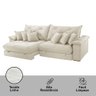 Sofá Ágata Linho Dois Módulos de 120cm B25 Meu Sofá Online - 6