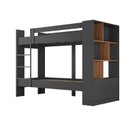 Ver imagem 6 de Beliche Juvenil Jonava 2 Portas com Estante Espresso Móveis