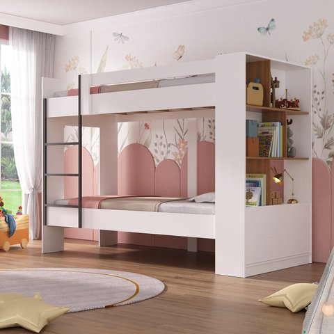 Beliche Juvenil Jonava 2 Portas com Estante Espresso Móveis