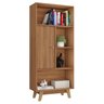 Estante para Livros 1 Porta 3 Prateleiras Pequim - 2