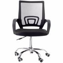 Ver mais imagens de Cadeira de Escritório Secretária Base Cromada com Rodinha Fortt Lisboa Csf02