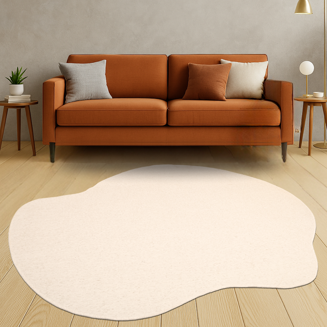 Tapete Orgânico Volcano  Antiderrapante São João  2.00 x 2,50cm - Quarto e Sala, 9204/561399 Colore Lisse - 5