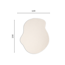 Ver imagem 4 de Tapete Orgânico Volcano  Antiderrapante São João  2.00 x 2,50cm - Quarto e Sala, 9204/561399 Colore Lisse