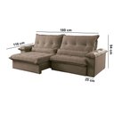 Ver imagem 5 de Sofá Vega 02 Módulos de 90cm Br 25cm Meu Sofá Online