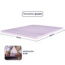 Ver imagem 6 de Pillow Top Queen Anatomic High Resilience Espuma Premium Bf Colchões