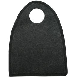 Lixeira Lixinho Automotiva Carro Carpete Logo Bordado para Câmbio Preto - 4