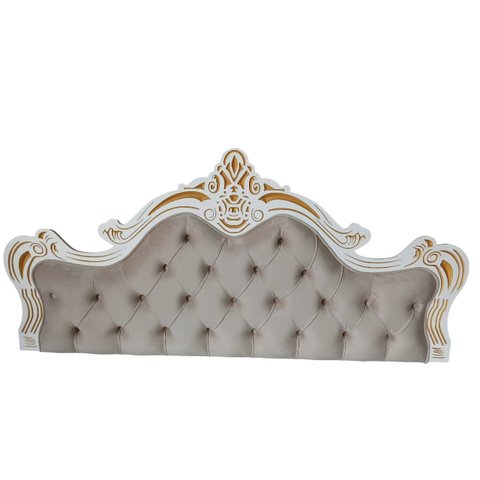 Cabeceira Entalha Capitonê P/ Cama Box Casal Veludo - Jl