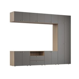 Estante para TV até 75 Polegadas  8 Módulos 14 Portas 2 Gavetas Frame Cabecasa MadeiraMadeira - 14