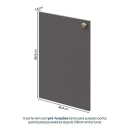 Estante para TV até 75 Polegadas  8 Módulos 14 Portas 2 Gavetas Frame Cabecasa MadeiraMadeira - 11