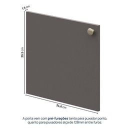 Estante para TV até 75 Polegadas  8 Módulos 14 Portas 2 Gavetas Frame Cabecasa MadeiraMadeira - 12