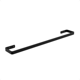 Kit Acessórios Premium Inox Banheiro Lavabo Toalete 6 Peças Preto - 6