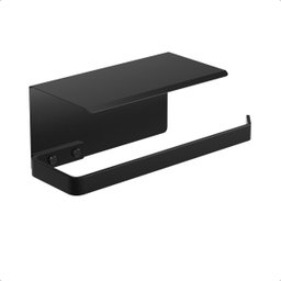 Kit Acessórios Premium Inox Banheiro Lavabo Toalete 6 Peças Preto - 3