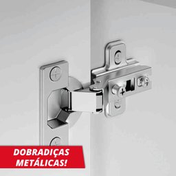 Armário Duplo Top Class Batrol Branco - 6