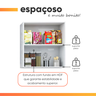 Armário Duplo Top Class Batrol Branco - 5