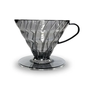 Suporte Coador Hario Acrílico Fumê V60-02 - 1-4 Xíc