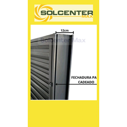 Porta Alçapao Abrigo Portinhola 60x60 Req 12cm Primer - 2