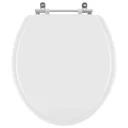 Ver imagem 1 de Assento Sanitário em MDF Azalea Branco para bacia Celite