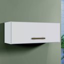 Ver imagem 2 de Conjunto Modulado Balcão 2 Portas 1 Gaveta e 2 Armários Aéreo