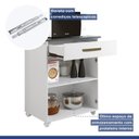Ver imagem 6 de Conjunto Modulado Balcão 2 Portas 1 Gaveta e Aéreo 2 Portas