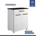 Ver imagem 7 de Conjunto Modulado Balcão 2 Portas 1 Gaveta e Aéreo 2 Portas