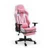 Cadeira Gamer Xt Racer Viking Series com Apoio de Pés Rosa - 3