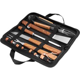 Kit P/ Churrasco em Aço Inox com 10 Pçs Vonder Kit 10 Pçs - 2