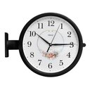 Ver imagem 1 de Relógio Dupla Face de Parede Estação Preto Floreal