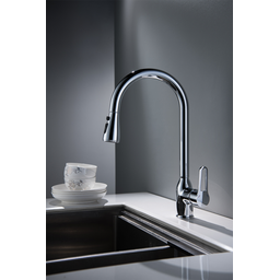 Torneira Misturador Gourmet Cozinha Cromado Bica Extensível HB-M1302 Harmony Misturador Cozinha M130 - 2