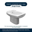 Ver imagem 4 de Tampa de Vaso Nuage Verde Agua para Bacia Incepa
