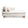 Sofá Modular Chaise Braço Lateral com Pé Bolinha Sôma CabeCasa MadeiraOriginals - 3
