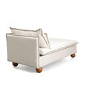 Ver imagem 5 de Sofá Modular Chaise Braço Lateral com Pé Bolinha Sôma CabeCasa MadeiraOriginals Bege Natural