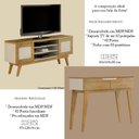 Ver imagem 4 de Rack Bancada Detroit e Aparador Bellíssima Cinamomo Off White - Valdemóveis